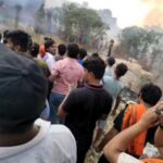 भीषण आग की चपेट में आया मुंगराबादशाहपुर थाना – जौनपुर Dainik manyawar news