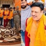 अयोध्या पहुंचे प्रख्यात फिल्म स्टार गोविंदा,रामलला का किया दर्शन – अयोध्या Dainik manyawar news